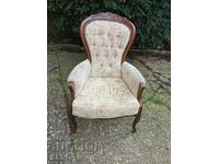Vintage καρέκλα, πολυθρόνα αγγλικού στυλ