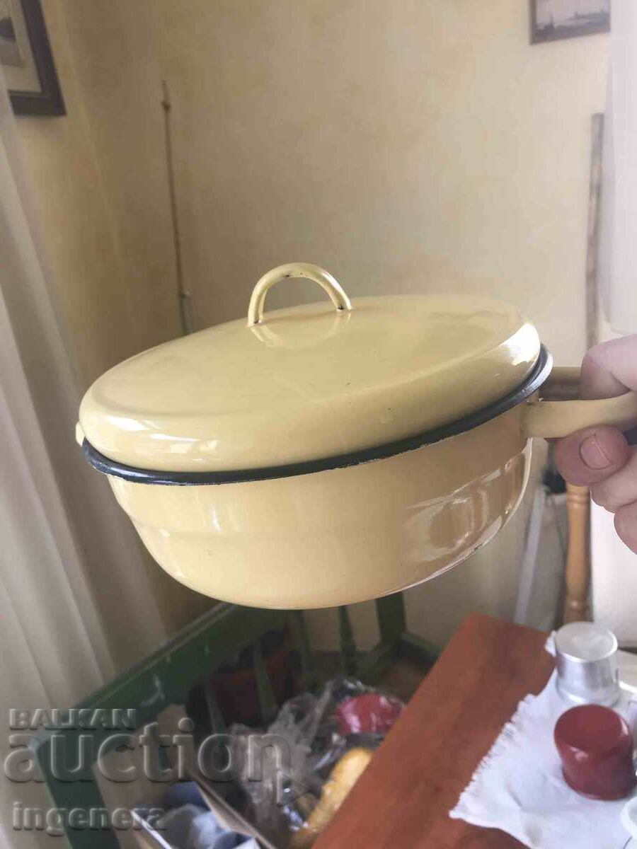BULGARIA ENAMELED DISH with price 13.00 BGN | € 6.65 BULGARIA ENAMELED DISH with price 13.00 BGN | € 6.65