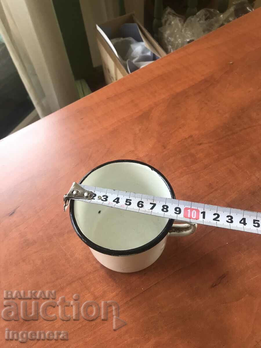 ENAMELLED METAL JUG - USSR - 5 ENAMELLED METAL JUG - USSR - 5