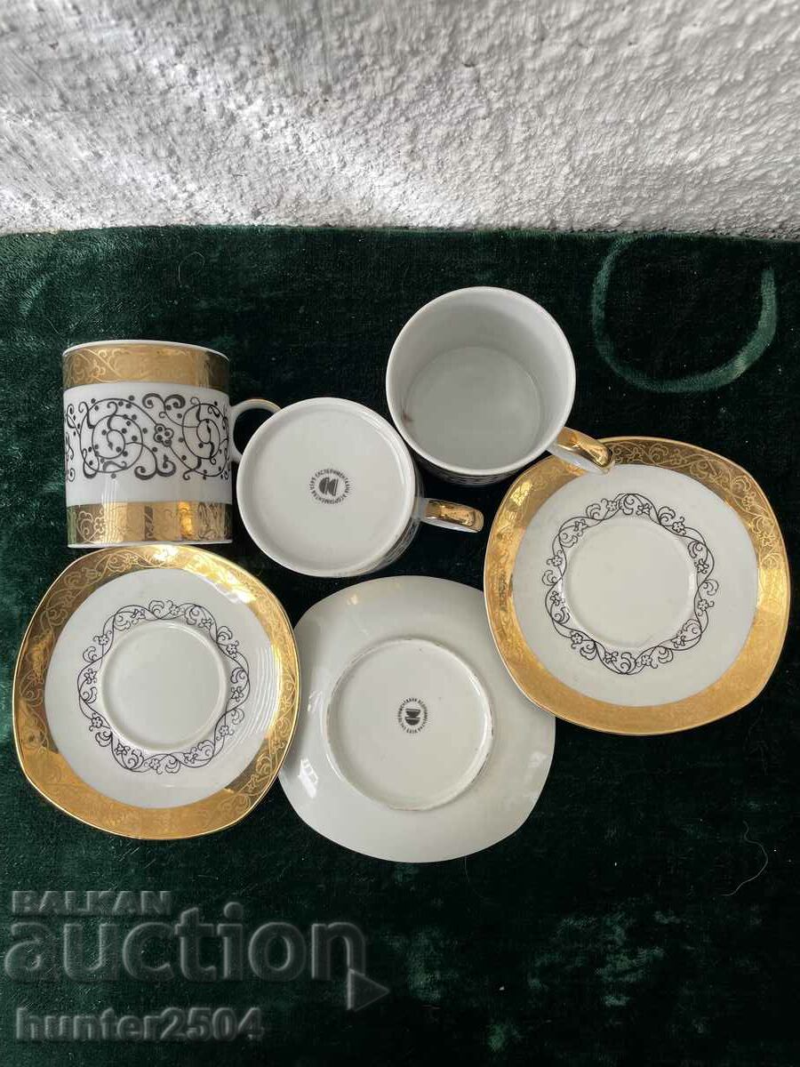 Coffee cups-7.5/6.5 cm, bg