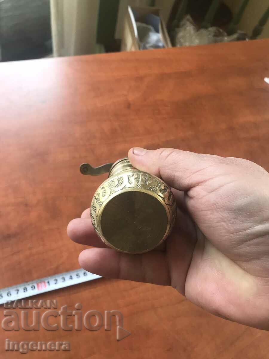 GRINDER GRINDER FOR SPICES ETC.-BRONZE - 5 GRINDER GRINDER FOR SPICES ETC.-BRONZE - 5