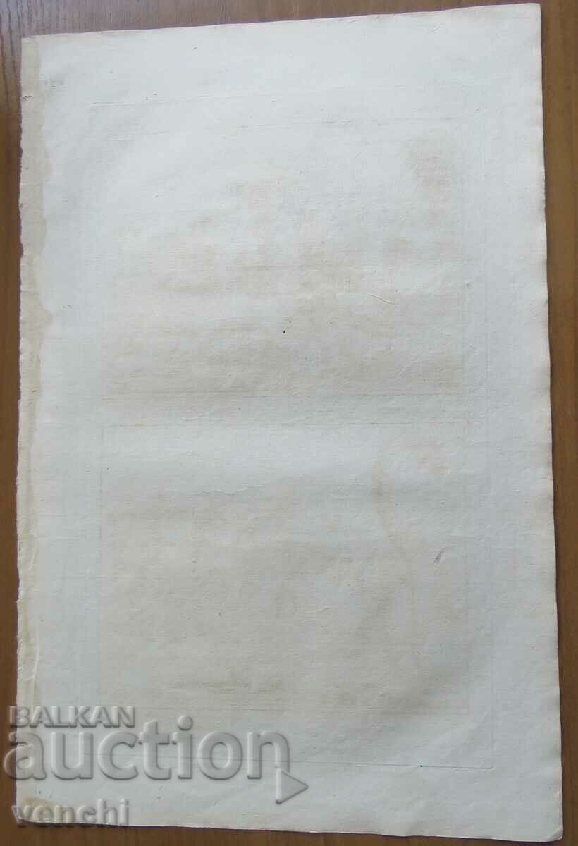 1780 - GRAVURĂ - MAURICE - ORIGINAL - 7