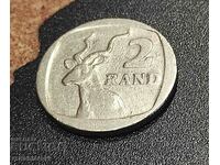South Africa 2 Rand, 1989