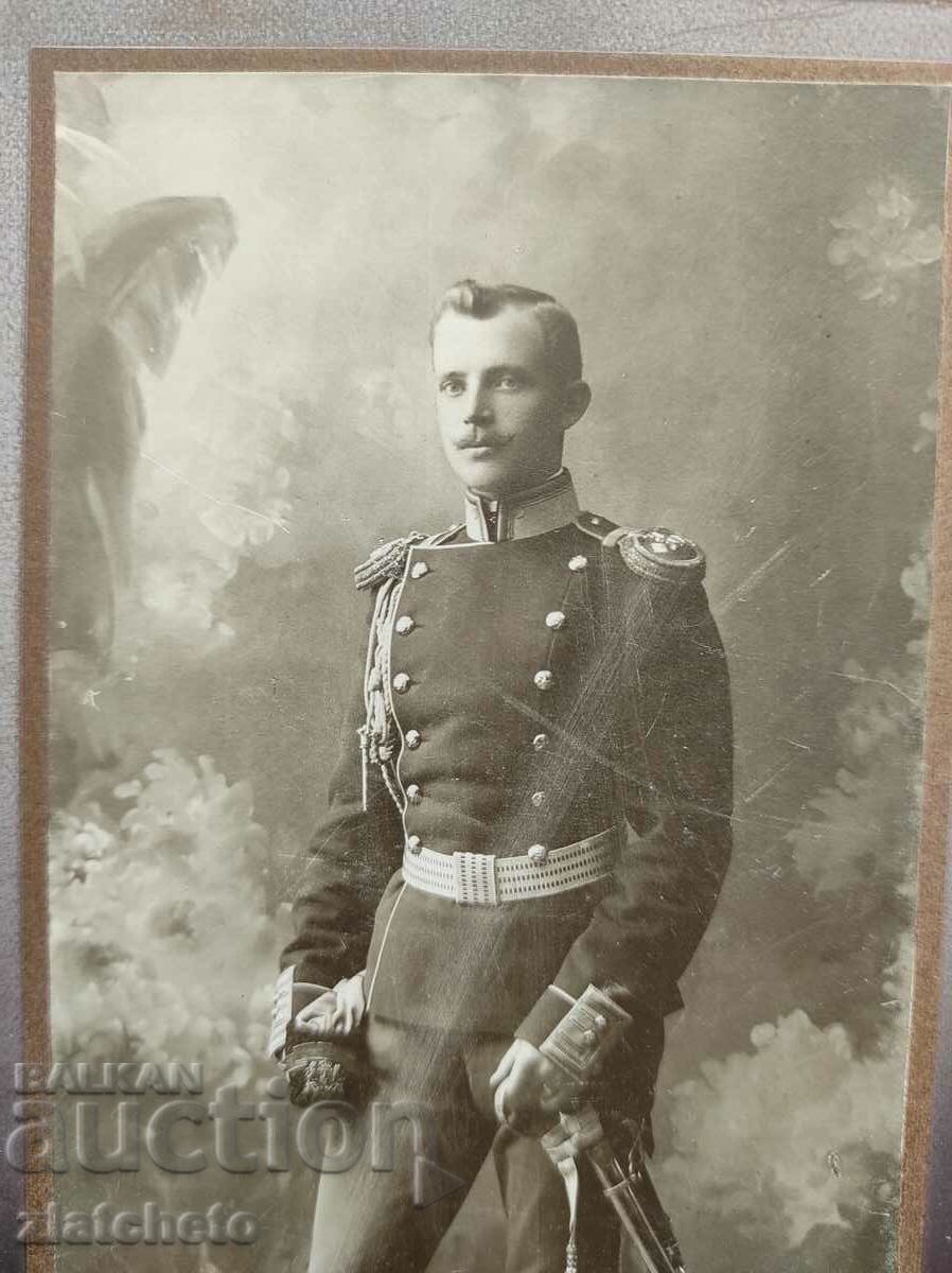 Παράδοση Παλιό φωτογραφικό χαρτόνι Βασίλειο της Βουλγαρίας - Στρατιωτικό Παράδοση Παλιό φωτογραφικό χαρτόνι Βασίλειο της Βουλγαρίας - Στρατιωτικό