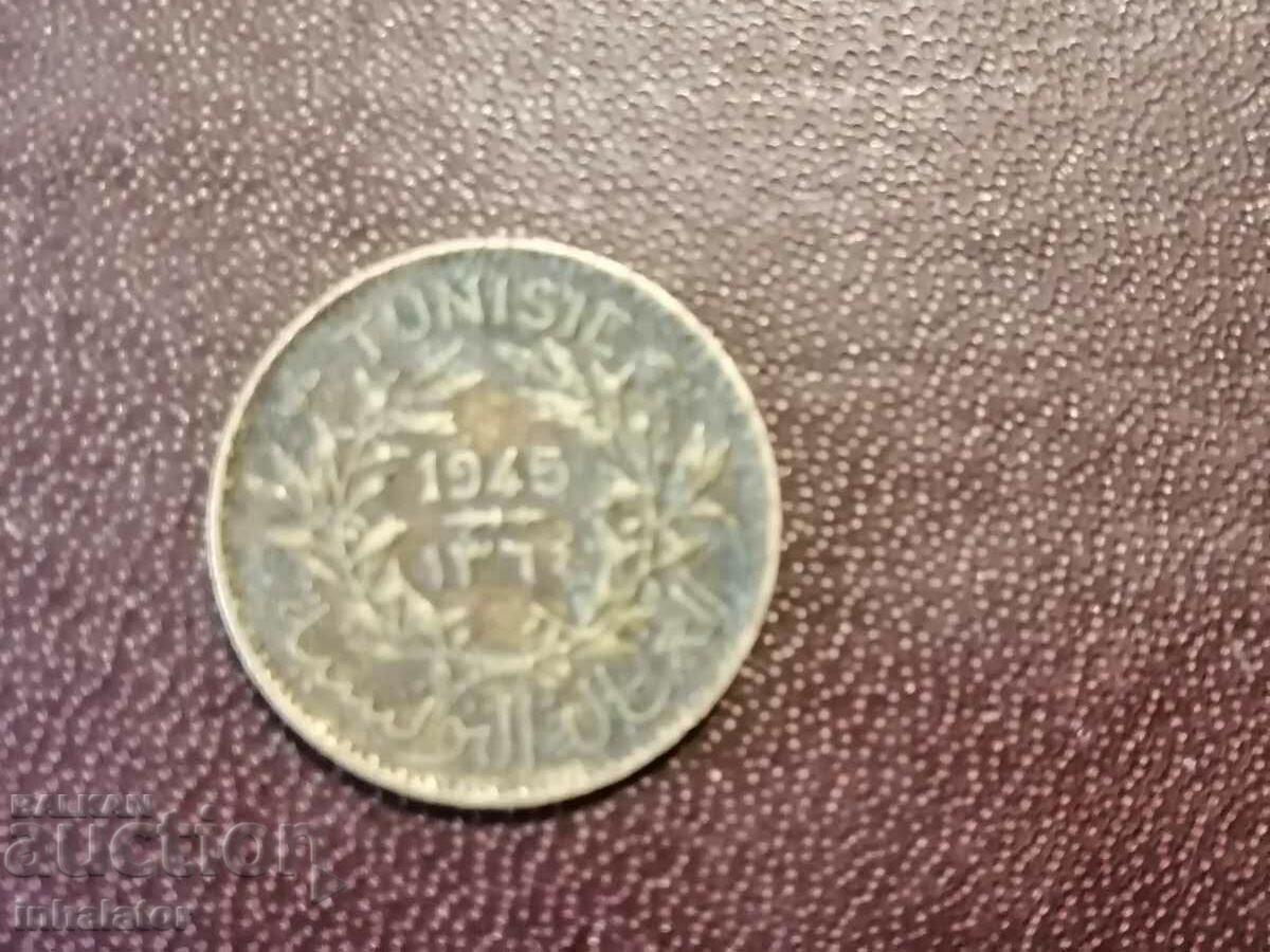 1945 Tunisia 50 centimes