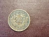 1945 Tunisia 50 centimes