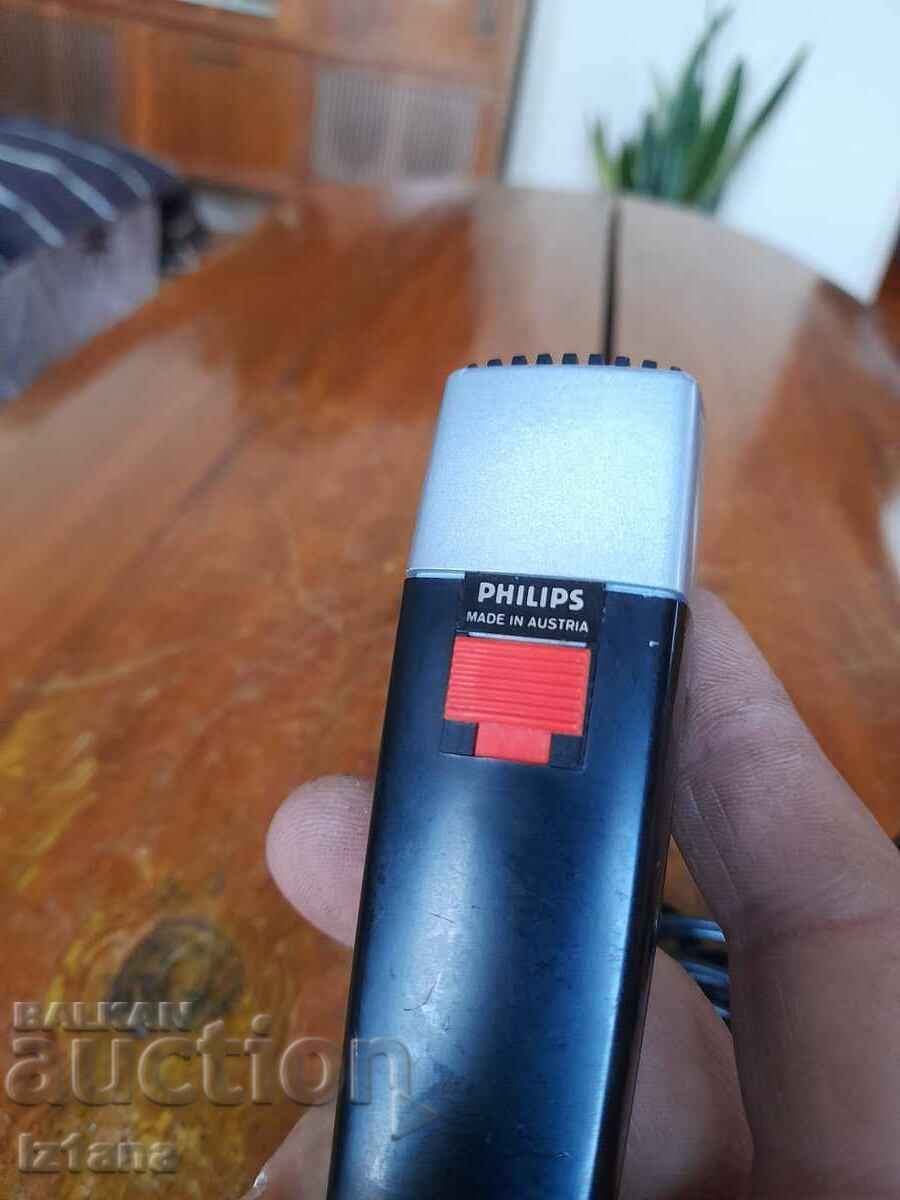 Auction Old PHILIPS microphone Auction Old PHILIPS microphone
