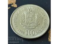 Венецуела 100 боливара, 1999