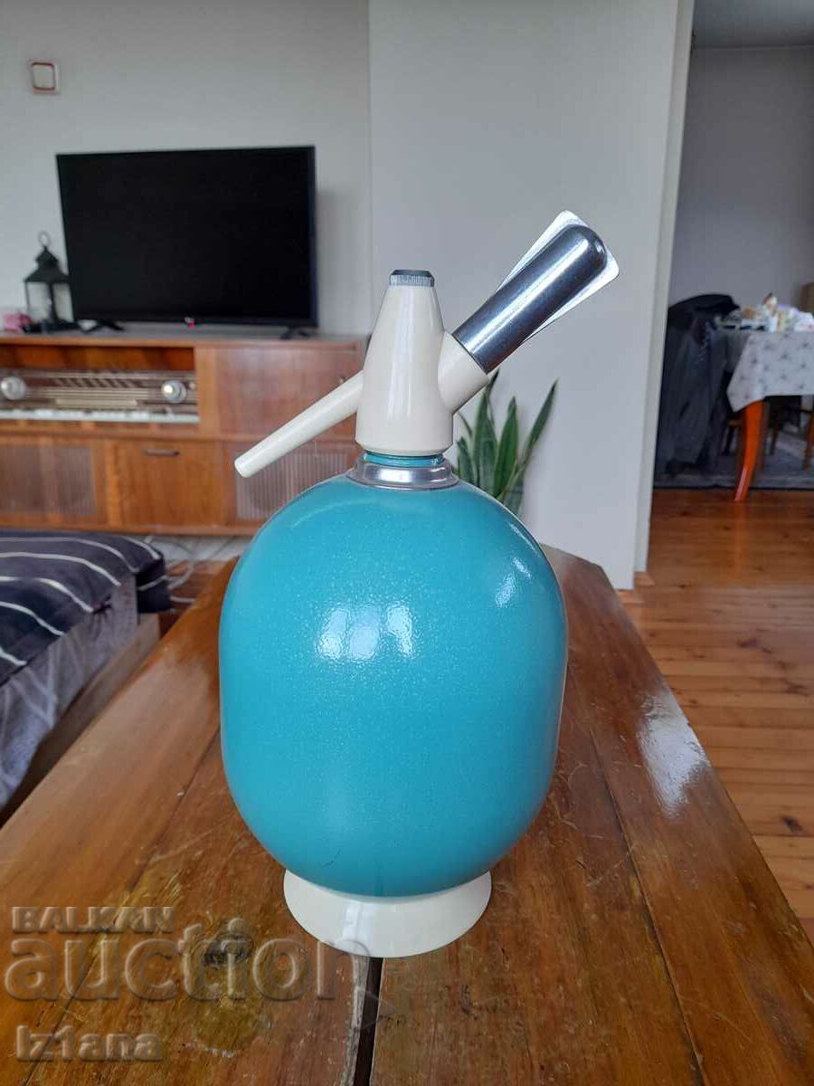Old soda siphon with price 45.00 BGN | € 23.01 Old soda siphon with price 45.00 BGN | € 23.01