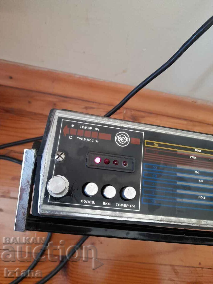 Old radio, radio receiver VEF Spidola 230-1 - 6