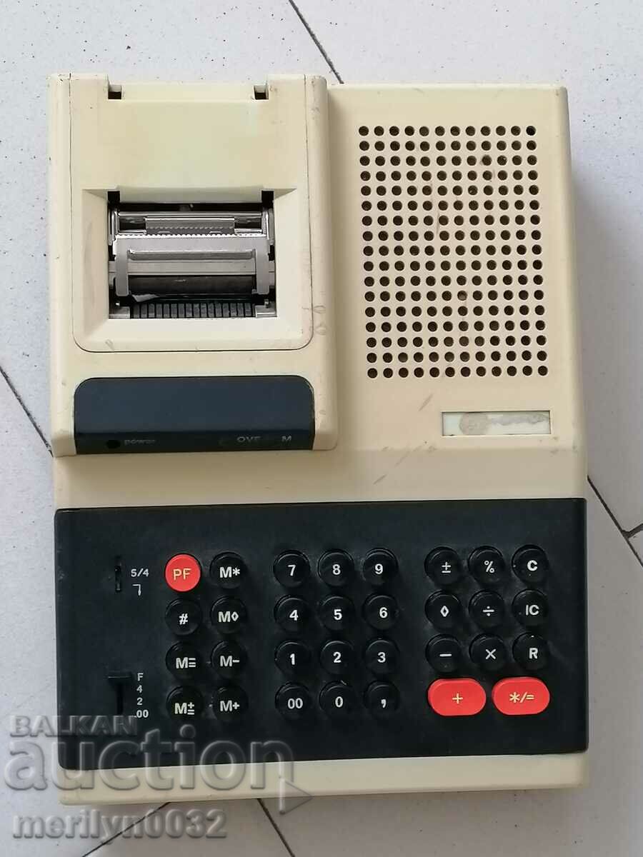 Сметачна машина електронен калкулатор касов апарат НРБ