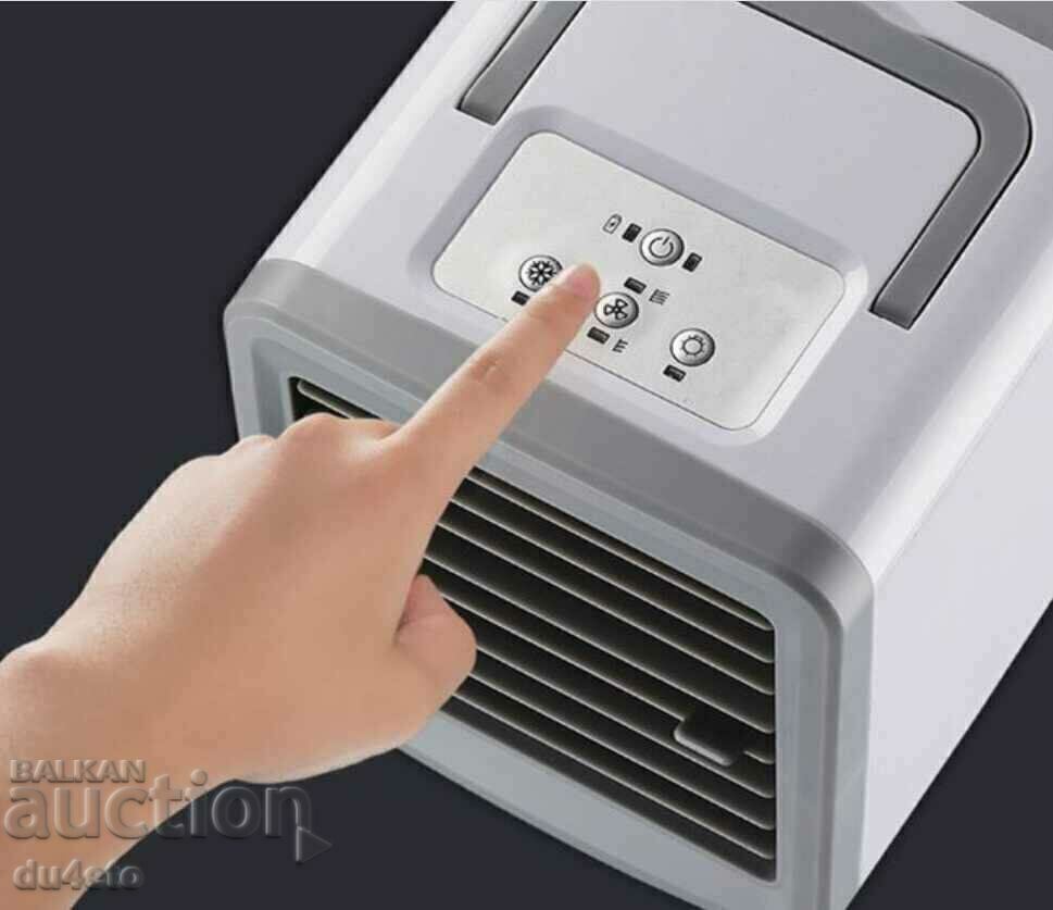 Portable portable air conditioner with mist and USB 5V-7W - 13x13.8x1 - 5