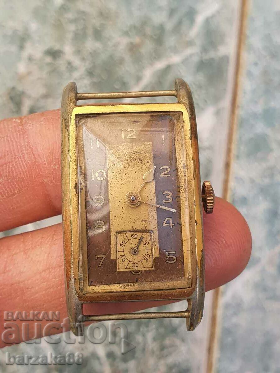 Стар механичен часовник Elida