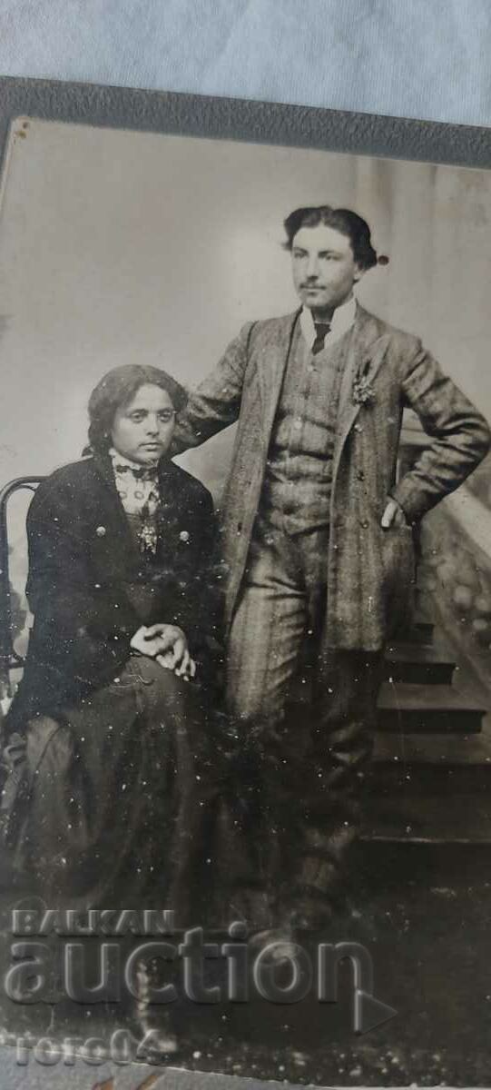 OLD PHOTO - CARDBOARD - 6 OLD PHOTO - CARDBOARD - 6