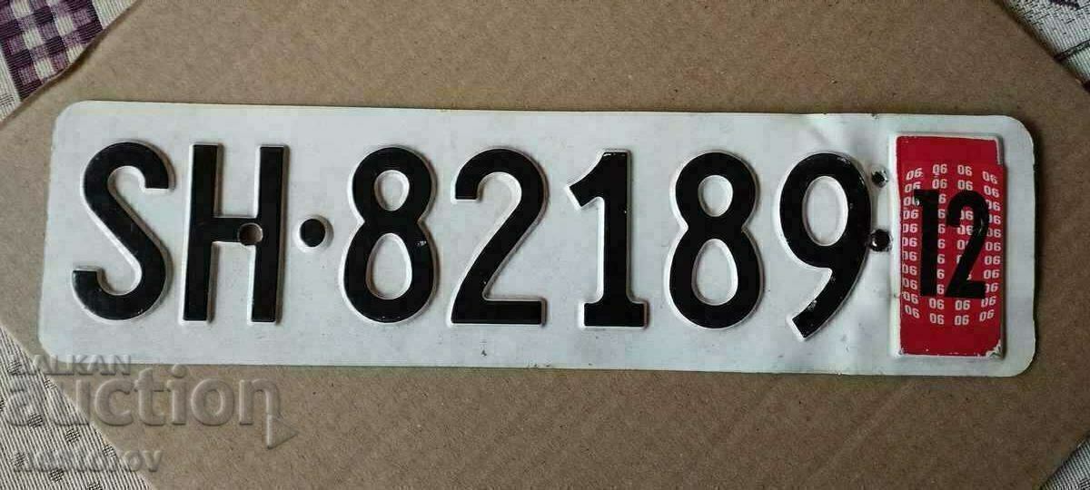 PLACA AUTO ELVETIA