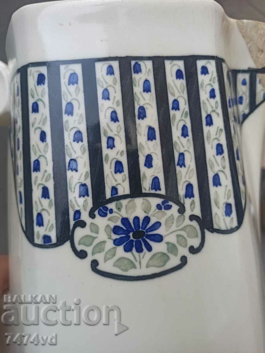 ANTIQUE PORCELAIN HUGE JUG 1866. with price 150.00 BGN | € 76.69 ANTIQUE PORCELAIN HUGE JUG 1866. with price 150.00 BGN | € 76.69