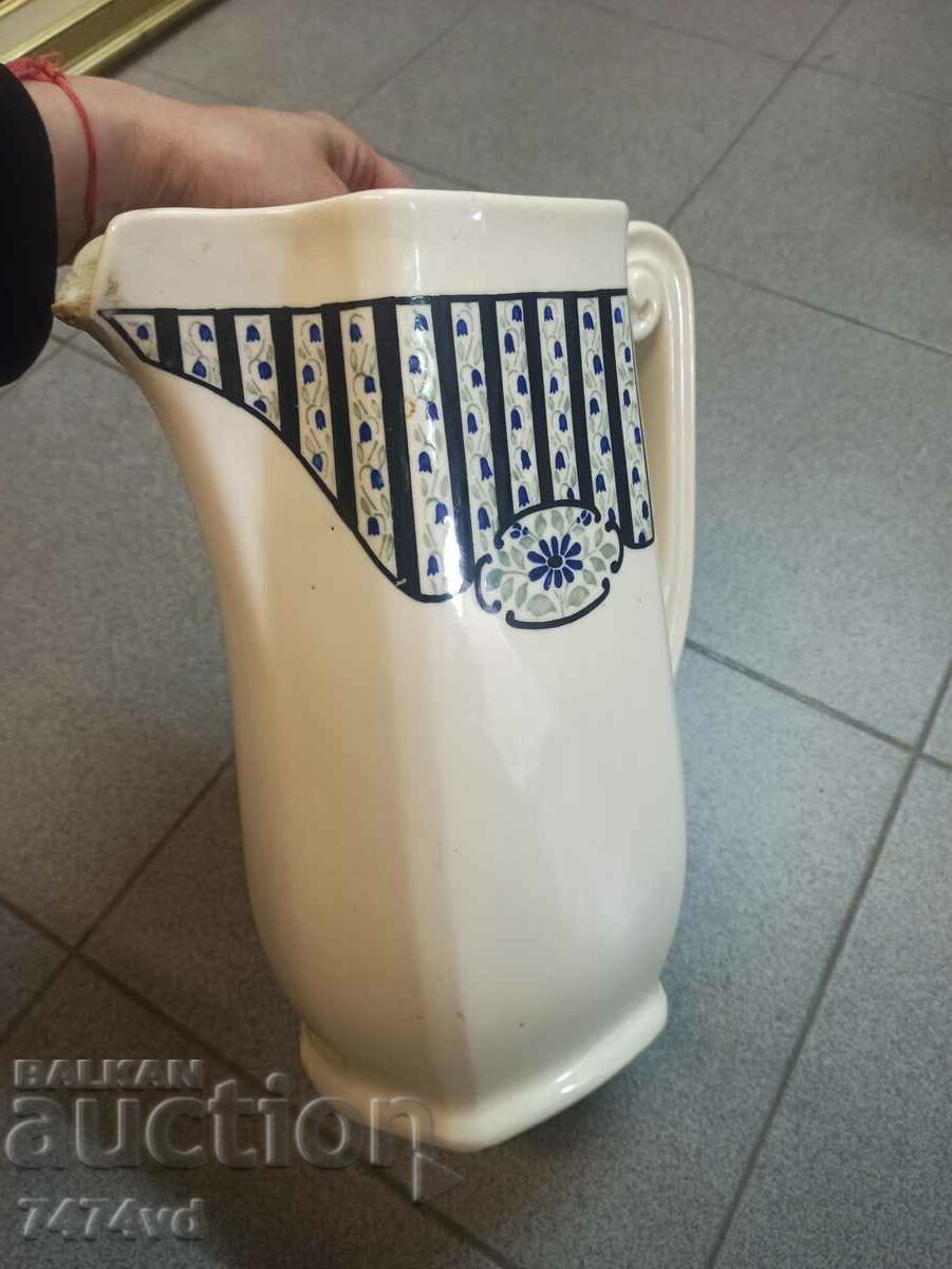 ANTIQUE PORCELAIN HUGE JUG 1866. - 5 ANTIQUE PORCELAIN HUGE JUG 1866. - 5