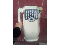 URCIOȘ URIAȘ DIN PORȚELAN ANTIC 1866.