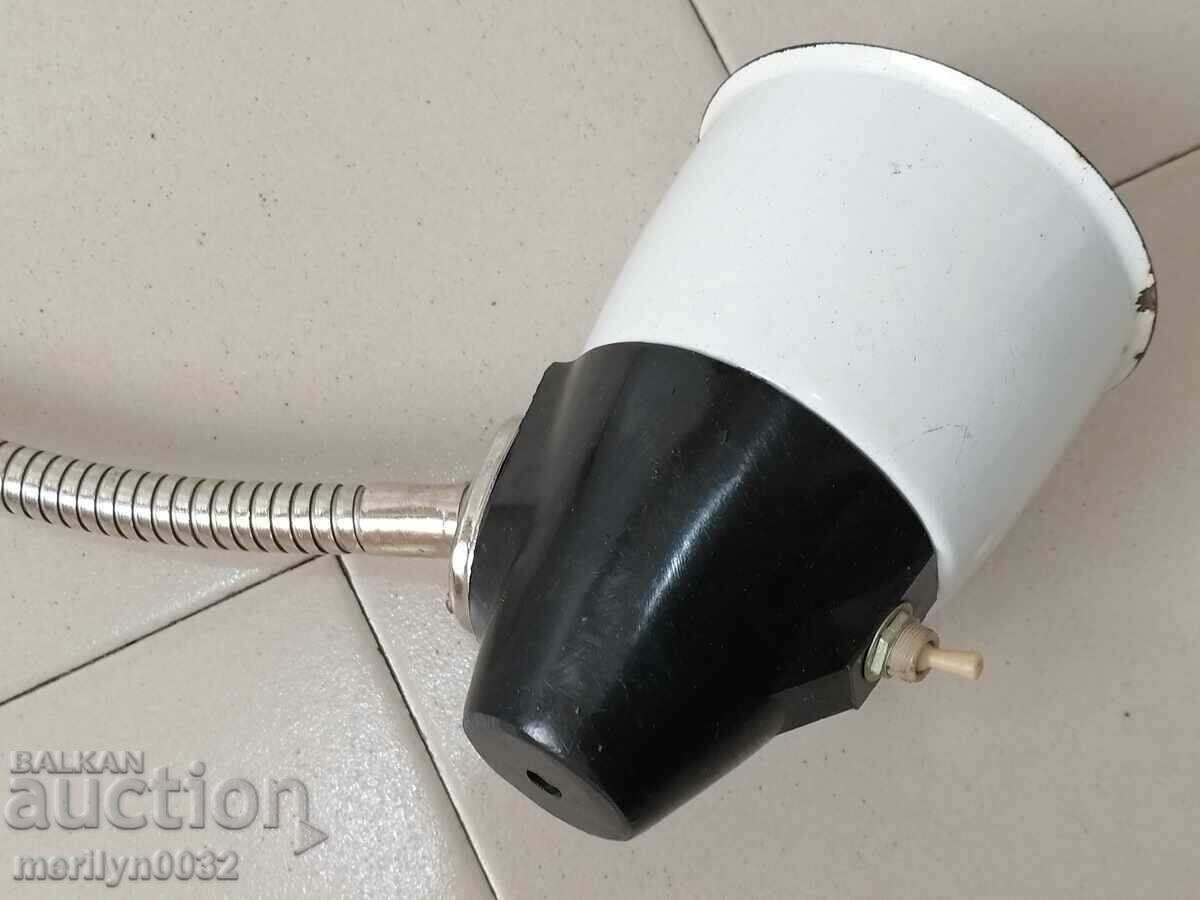 Delivery of Movable electric industrial lamp bakelite, USSR enamel Lux lampion Delivery of Movable electric industrial lamp bakelite, USSR enamel Lux lampion