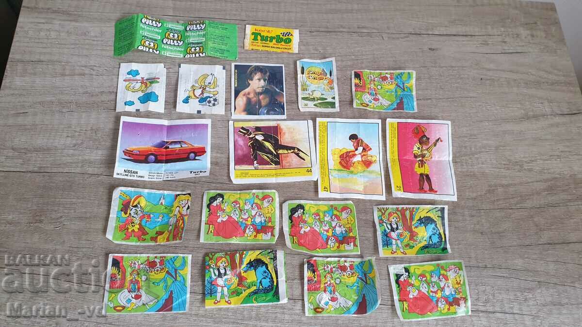 Poze vechi cu gumă de mestecat și ambalaje - 6