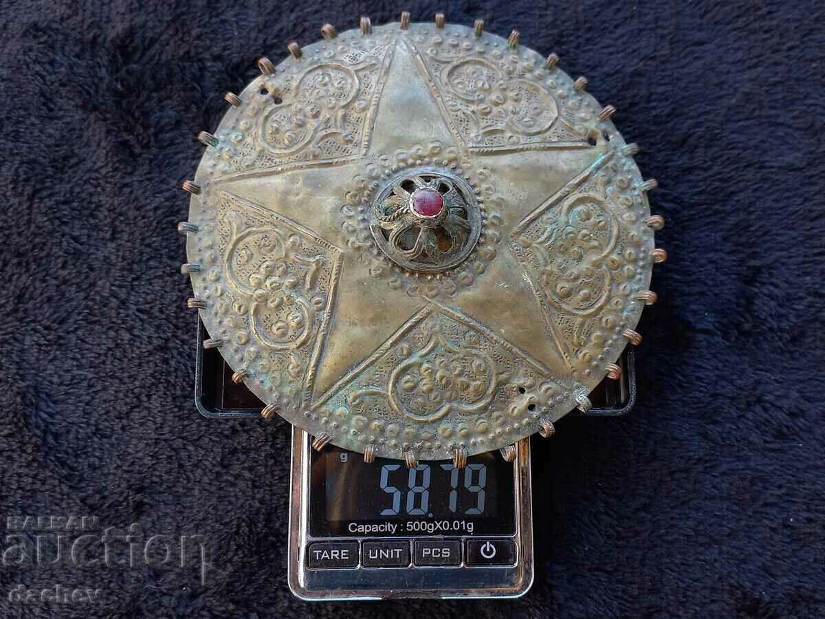 RENAISSANCE DOUBLE-SIDED WROUGHT BREAD PAFTI pafta costume - 6