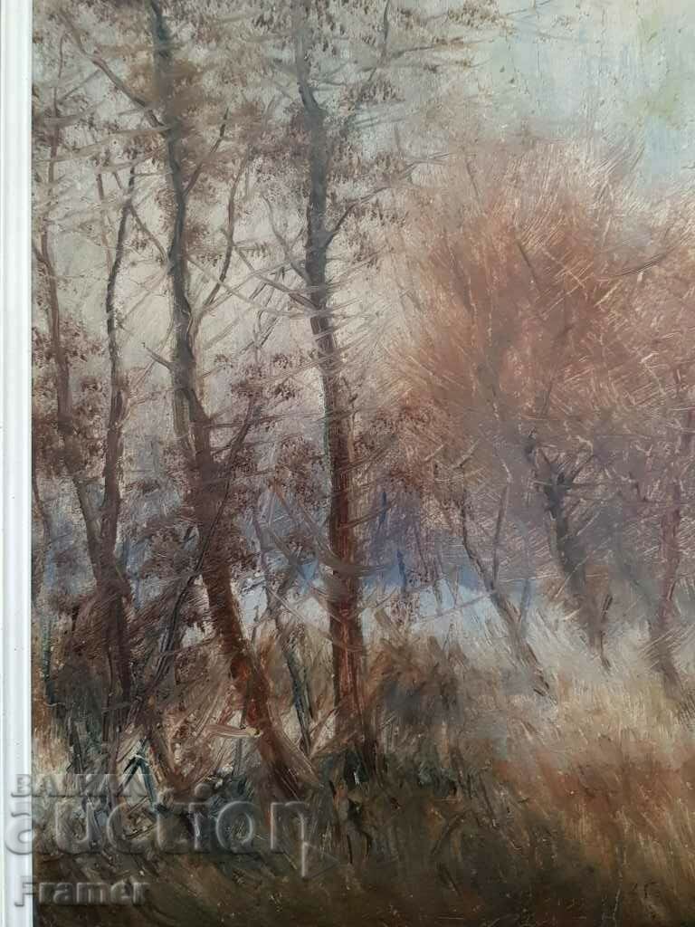 Doncho Zankov 1893-1960 Unique Landscape 1925 oil - 5