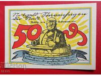 Банкнота-Германия-Мекленбург-Померания-Щафенхаген-50 пфенига
