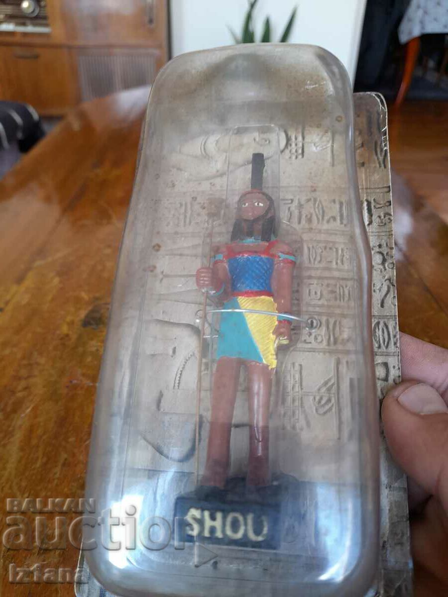 Auction  Old figurine, Pharaoh Shou