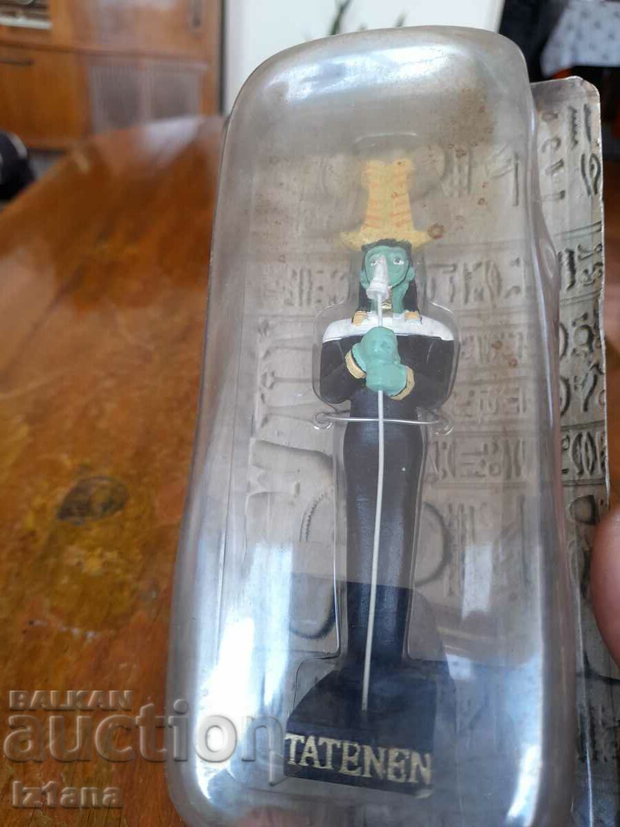 Auction Old figurine, Pharaoh Tatenen Auction Old figurine, Pharaoh Tatenen