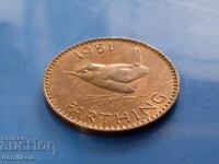 *$*Y*$* GREAT BRITAIN 1 FARTHING 1951 - aUNC *$*Y*$*