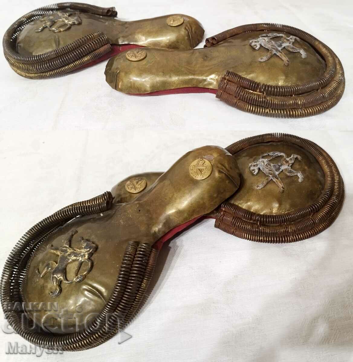 Old military epaulettes. - 5 Old military epaulettes. - 5