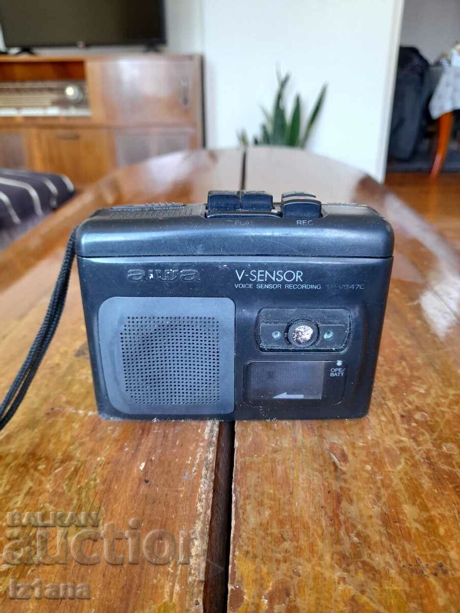 Old Aiwa voice recorder
