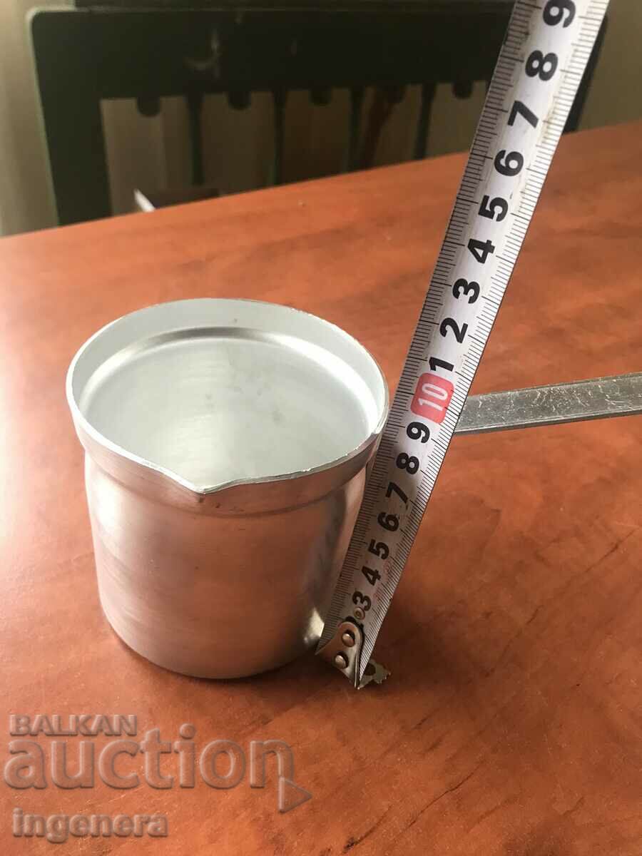 JEZVE METAL ALUMINUM CAFE NEW with price 9.00 BGN | € 4.60