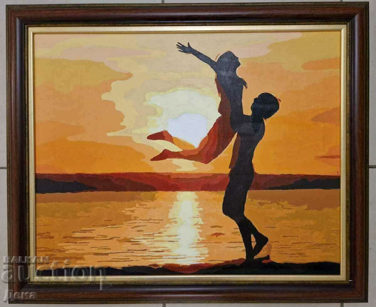 A beautiful contemporary picture. A beautiful contemporary picture.