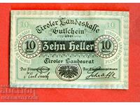 NOTGELD 10 Heller - 1920