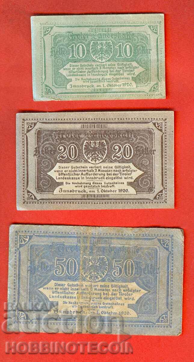 NOTGELD 10 20 50 Heller - 1920 with price 14.99 BGN | € 7.66