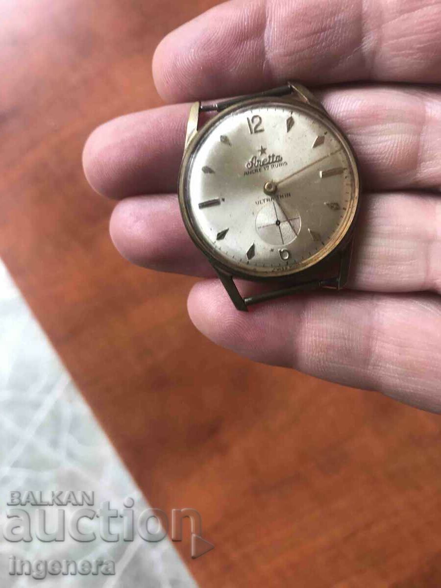 Delivery of WATCH "ARETTA" - SWITZERLAND MEN'S HANDWATCH! Delivery of WATCH "ARETTA" - SWITZERLAND MEN'S HANDWATCH!