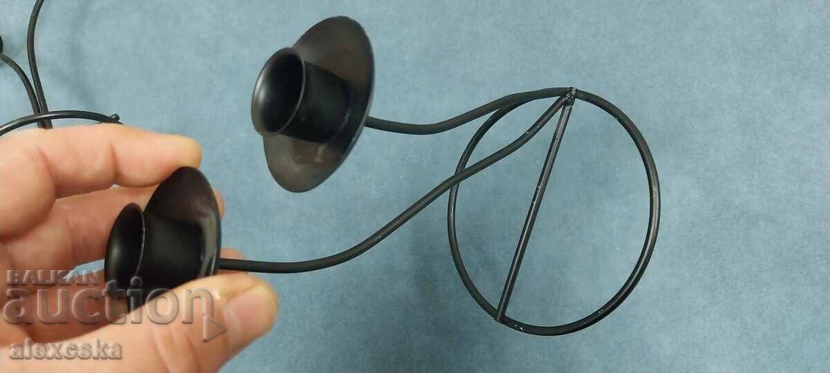 Delivery of Author's candlesticks