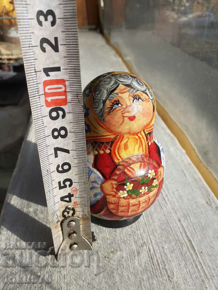 Amazing old Russian matryoshka grandmother grandfather and grandchildren - unika - 7