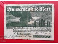 Банкнота-Германия-С.Рейн-Вестфалия-Мьонхенгладбах-100 000  м