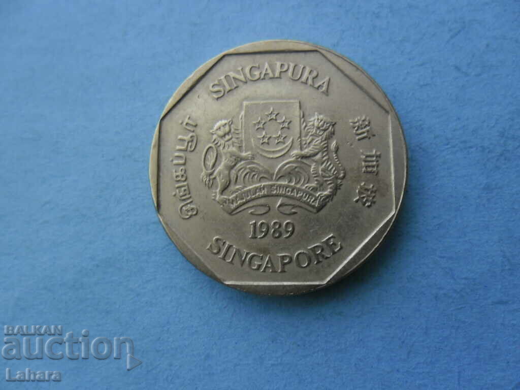 1 dolar 1989 Singapore cu preț € 1.02 | 1.99 BGN