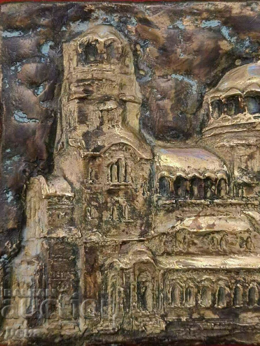 Παράδοση Ορειχάλκινο ανάγλυφο του συγγραφέα Παράδοση Ορειχάλκινο ανάγλυφο του συγγραφέα