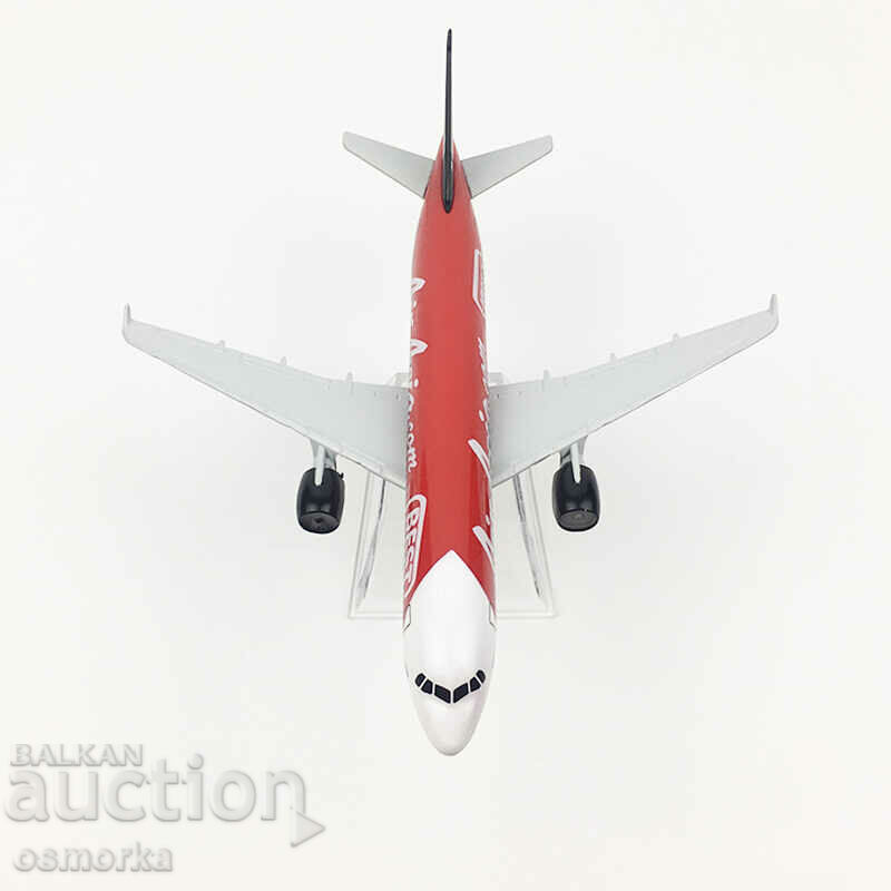 Auction Airbus 320 airplane model mockup Air Asia 2007 metal A320 Auction Airbus 320 airplane model mockup Air Asia 2007 metal A320