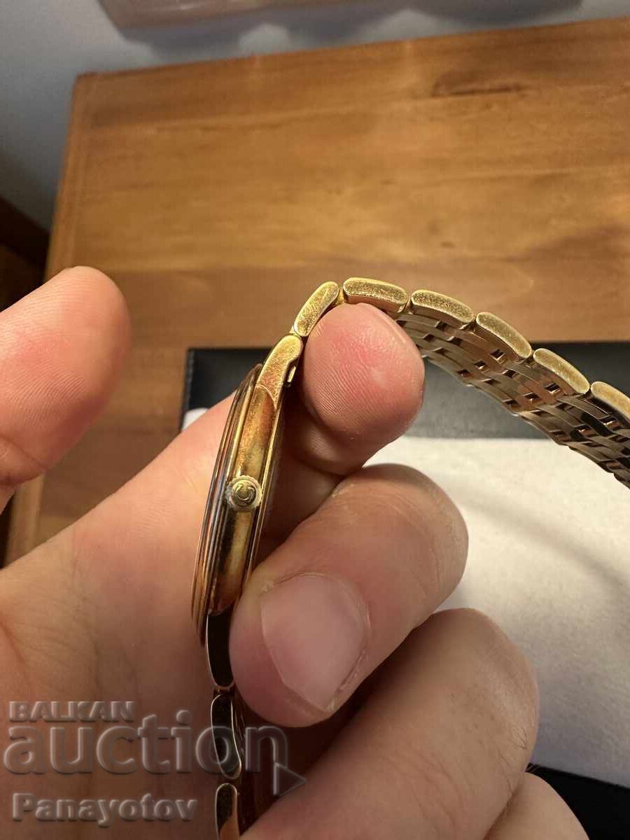 OMEGA OMEGA PRESTIGE QUARTZ GOLD 18 CARAT GOLD WATCH with price 24900.00 BGN | € 12731.17 OMEGA OMEGA PRESTIGE QUARTZ GOLD 18 CARAT GOLD WATCH with price 24900.00 BGN | € 12731.17