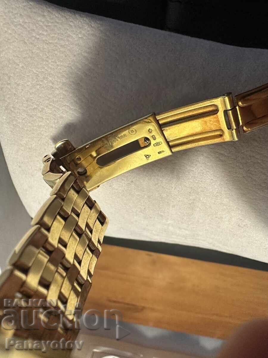 Delivery of OMEGA OMEGA PRESTIGE QUARTZ GOLD 18 CARAT GOLD WATCH Delivery of OMEGA OMEGA PRESTIGE QUARTZ GOLD 18 CARAT GOLD WATCH