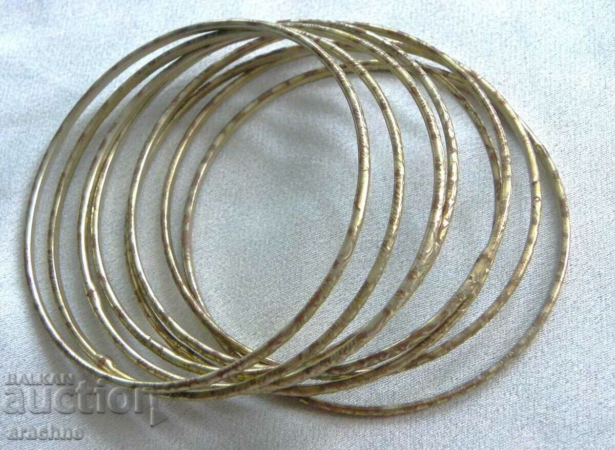 Auction Set of 8 old bracelets Auction Set of 8 old bracelets