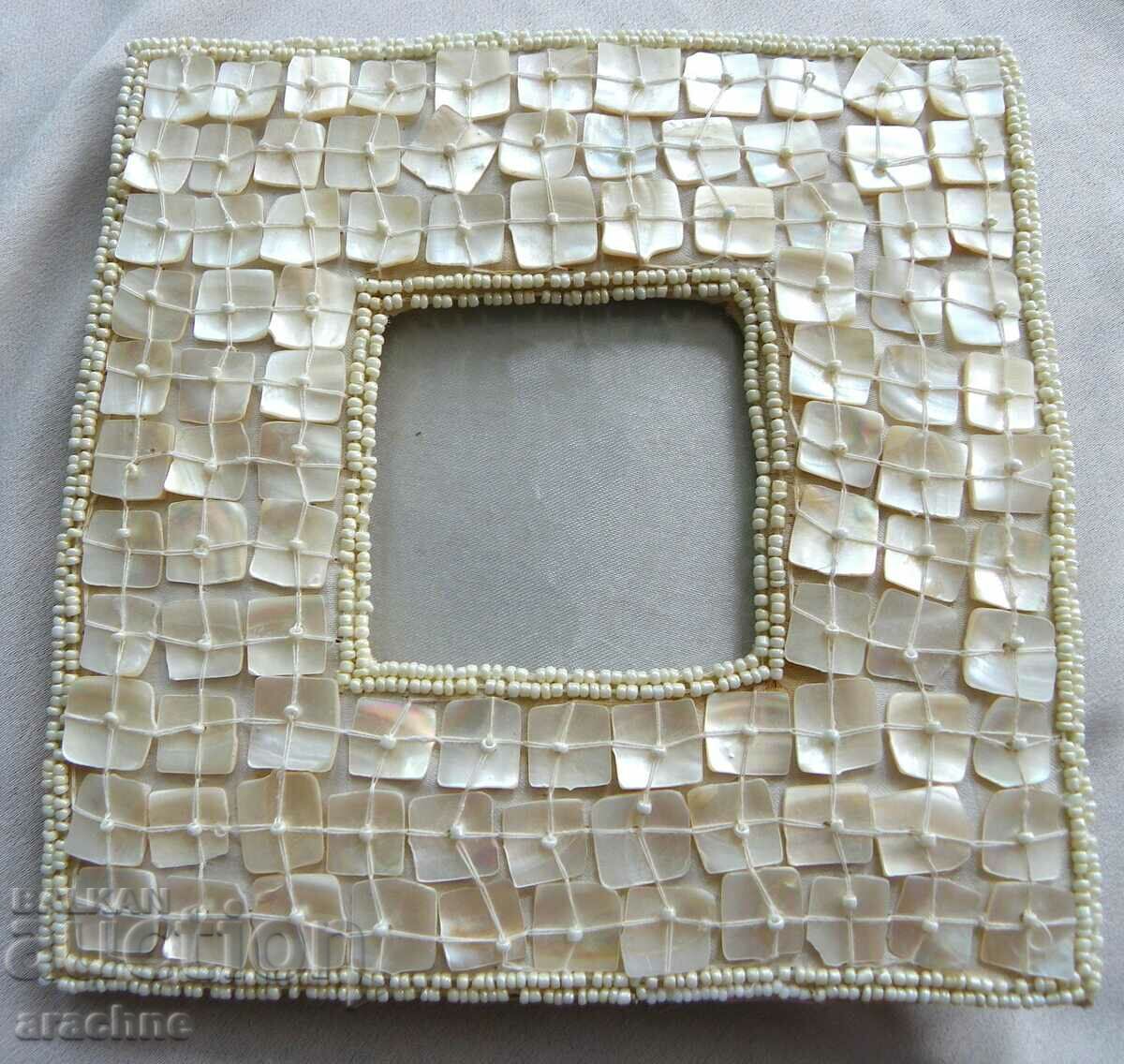 Mother-of-pearl studded photo frame - 5 Mother-of-pearl studded photo frame - 5