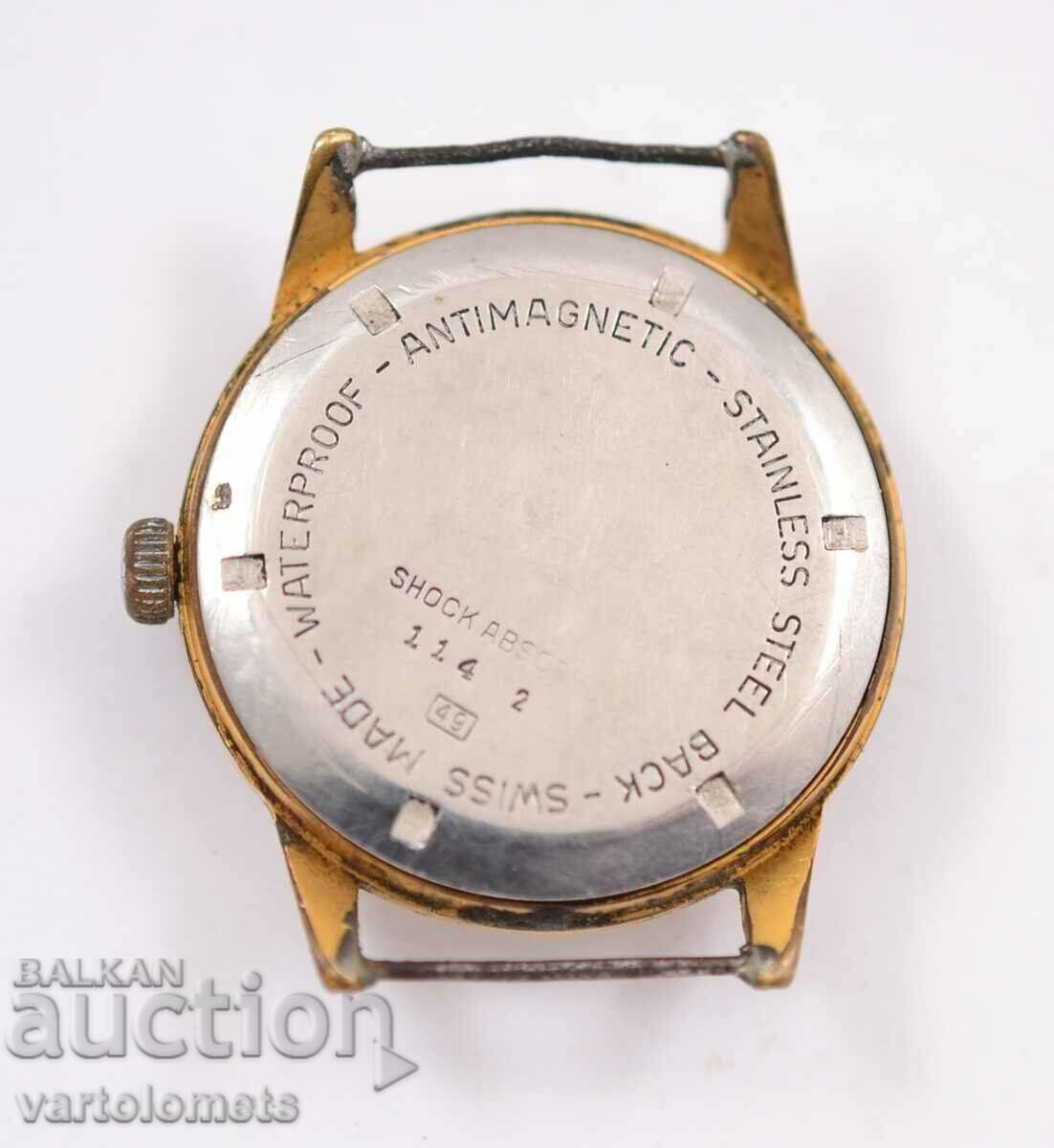 Auction REX SWISS MADE with gilding 10 Mk - not working Auction REX SWISS MADE with gilding 10 Mk - not working