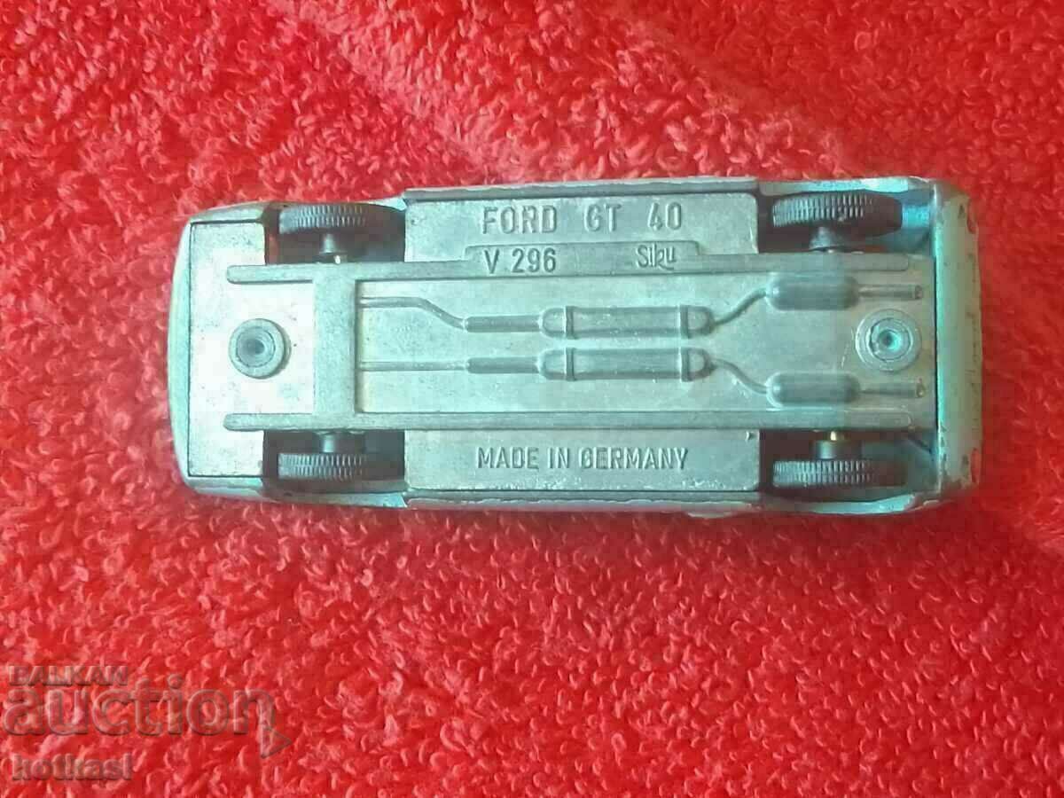 Old metal car siku Germany FORD GT 40 - 6 Old metal car siku Germany FORD GT 40 - 6