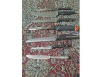 Lot of kitchen knives